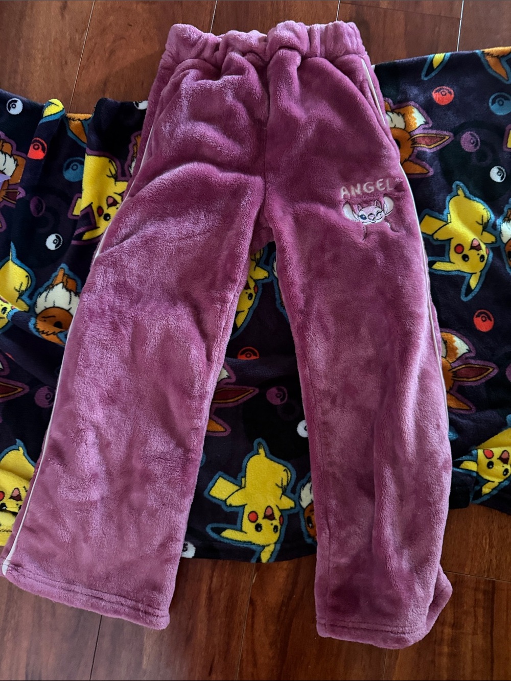 Angel Plush Pink Kids Pajama Pants Lilo and stitch